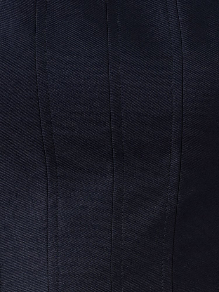 Adrianna Papell Blue Mikado Ankle Dress - Image 6 of 6