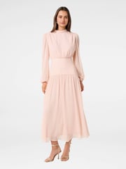 Forever New Pink Celine Shimmer Maxi Dress - Image 1 of 4