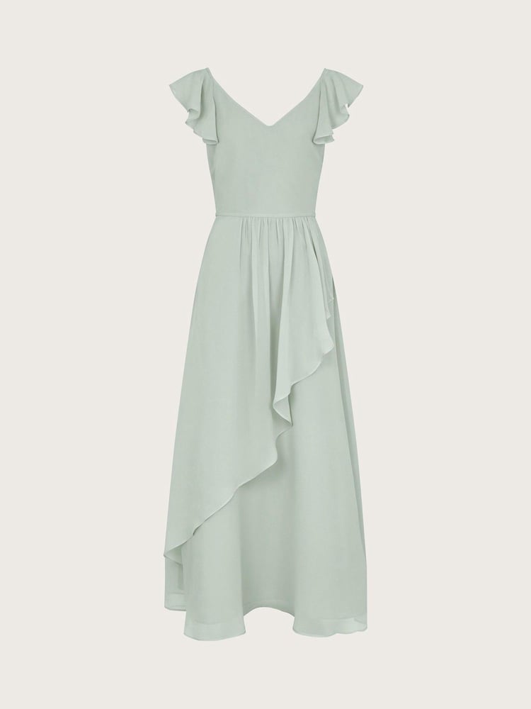 Monsoon Green Monsoon Indi Tie-Back Prom Dress - Image 1 of 3
