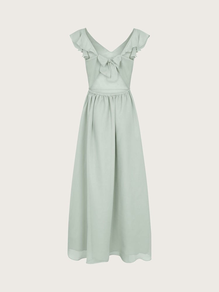 Monsoon Green Monsoon Indi Tie-Back Prom Dress - Image 2 of 3