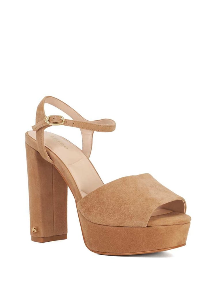 Dune London Brown Mayci Ultra Platform Sandals - Image 2 of 6