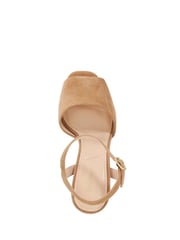 Dune London Brown Mayci Ultra Platform Sandals - Image 4 of 6