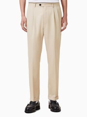 AllSaints Brown Tallis Trousers - Image 2 of 8