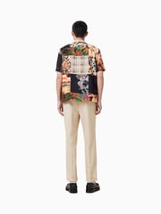 AllSaints Brown Tallis Trousers - Image 7 of 8