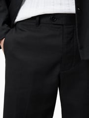 AllSaints Black Newton Trousers - Image 3 of 7