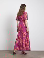 Joanna Hope Pleated Empire Black Dress - Image 2 of 4