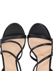 Dune London Black Movement Asymmetric Kitten Heels - Image 5 of 6