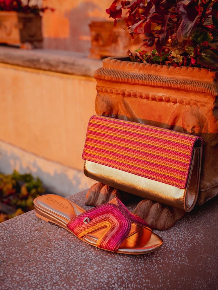 Carvela Chrome Gala Mule Jewel Sandals - Image 1 of 7