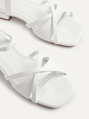Linzi White Zenna Strappy Mini Heeled Sandals - Image 4 of 5