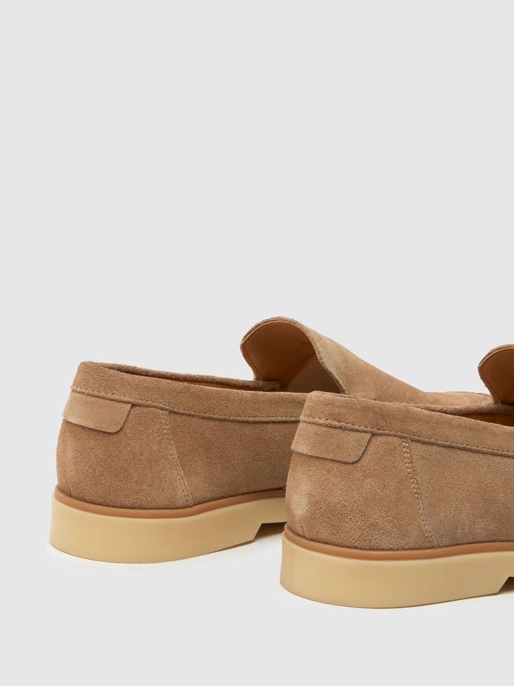 Schuh Blue EC Riggs Suede Loafers - Image 4 of 4