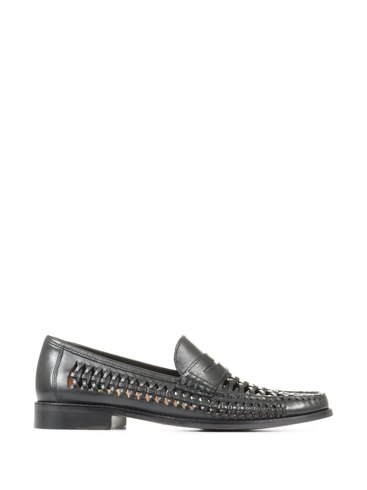 Jones Bootmaker Riverside Woven Leather Loafers - Image 1 of 5