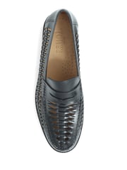 Jones Bootmaker Riverside Woven Leather Loafers - Image 4 of 5
