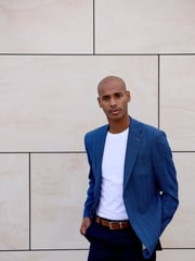 Skopes Blue Tailored Fit Orville Self Check Jacket - Image 1 of 10