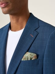 Skopes Blue Tailored Fit Orville Self Check Jacket - Image 7 of 10