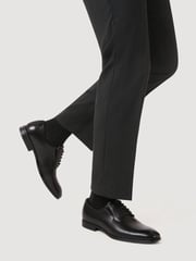 Jones Bootmaker Manson Leather Oxfords Black Shoes - Image 1 of 6