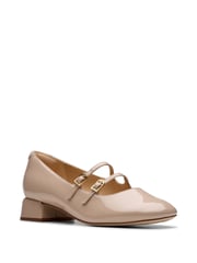 Clarks Natural Patent Daiss30 Shine Shoes - Image 3 of 7