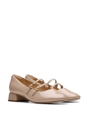 Clarks Natural Patent Daiss30 Shine Shoes - Image 4 of 7