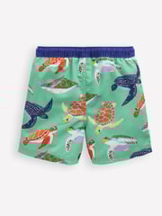 Boden Green Swim Shorts - Image 3 of 4
