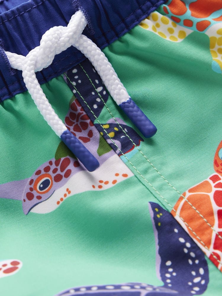 Boden Green Swim Shorts - Image 4 of 4 Boden Green Swim Shorts - Image 4 of 4