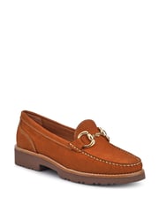 Jones Bootmaker Orlana Leather Slip-On Black Moccasins - Image 2 of 5