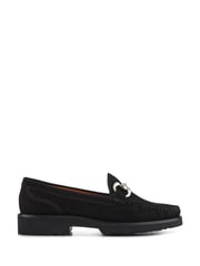 Jones Bootmaker Orlana Leather Slip-On Black Moccasins - Image 3 of 3