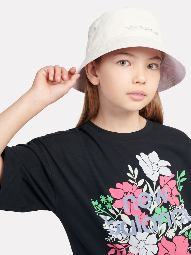 New Balance Purple Kids Reversible Bucket Hat - Image 10 of 10 New Balance Purple Kids Reversible Bucket Hat - Image 10 of 10
