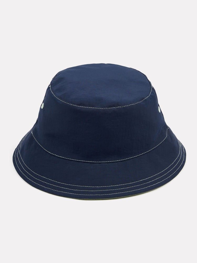 New Balance Blue Kids Reversible Bucket Hat - Image 2 of 9 New Balance Blue Kids Reversible Bucket Hat - Image 2 of 9