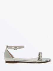 Rainbow Club Cream Amyla Flat Sandals - Image 1 of 4