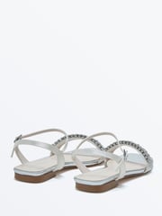 Rainbow Club Cream Freya Flat Sandals - Image 3 of 4