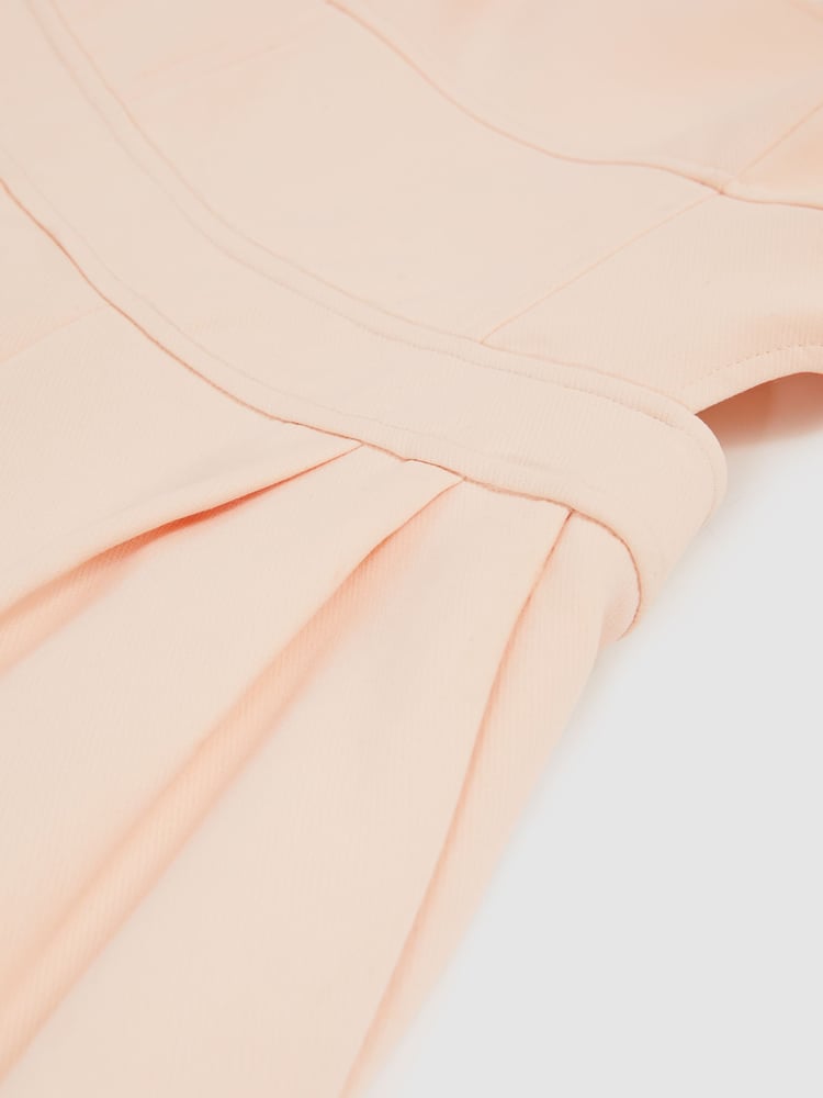 Reiss Pale Pink Dion Wide-Leg Cut-Out Jumpsuit - Image 6 of 6