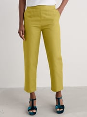 Seasalt Cornwall Green Westlin Trousers - Image 1 of 5