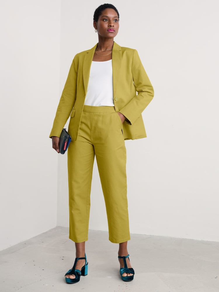 Seasalt Cornwall Green Westlin Trousers - Image 2 of 5