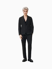 AllSaints Black Odin Blazer - Image 4 of 6