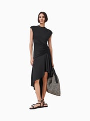 AllSaints Black Annalie Dress - Image 1 of 6