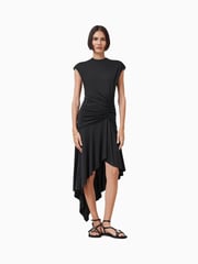 AllSaints Black Annalie Dress - Image 3 of 6