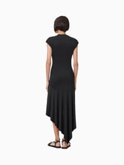 AllSaints Black Annalie Dress - Image 5 of 6