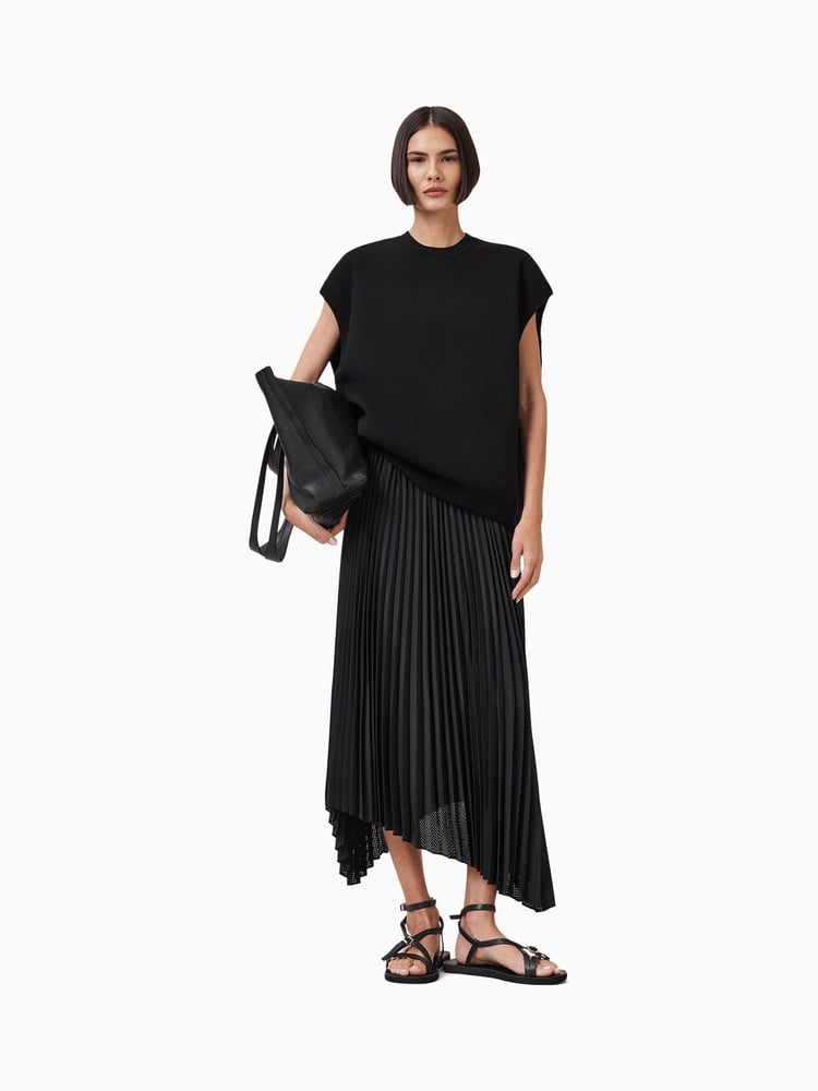 AllSaints Black Leia Harley Dress - Image 1 of 10 AllSaints Black Leia Harley Dress - Image 1 of 10