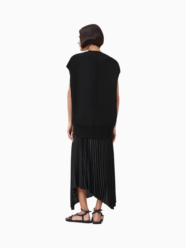 AllSaints Black Leia Harley Dress - Image 2 of 10 AllSaints Black Leia Harley Dress - Image 2 of 10
