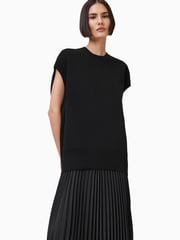 AllSaints Black Leia Harley Dress - Image 5 of 10