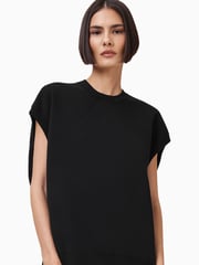 AllSaints Black Leia Harley Dress - Image 8 of 10