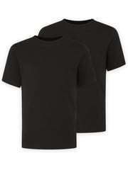 Trutex Basics 100% Cotton T-Shirts 2 Pack - Image 1 of 5