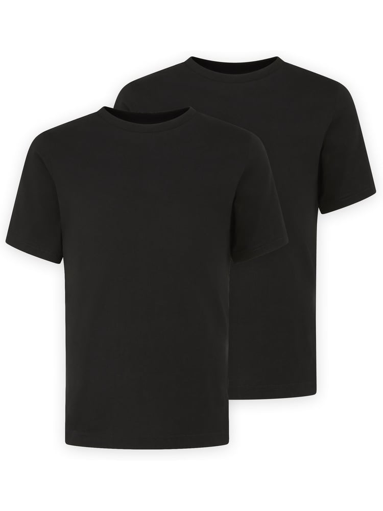Trutex Basics 100% Cotton T-Shirts 2 Pack - Image 1 of 5