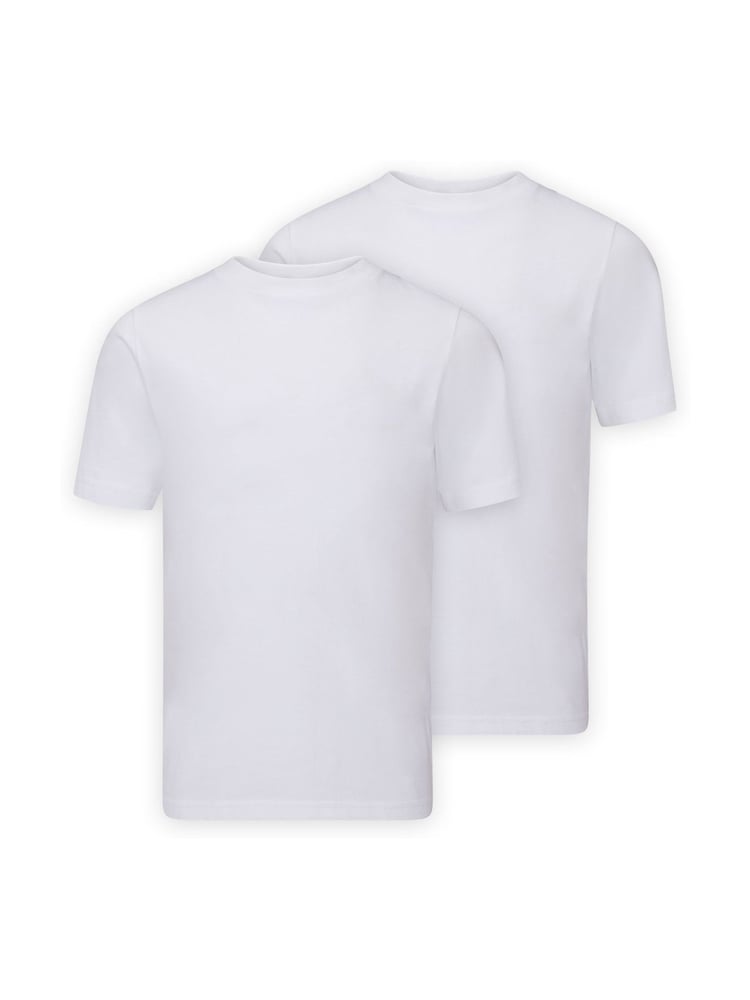 Trutex Basics 100% Cotton T-Shirts 2 Pack - Image 5 of 5