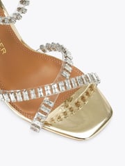 KG Kurt Geiger Gold Affect Sandals - Image 4 of 4