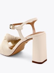 KG Kurt Geiger Cream Signet Sandals - Image 4 of 4