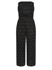 Yours Curve Black Bandeau Jumpsuit - Image 5 of 5