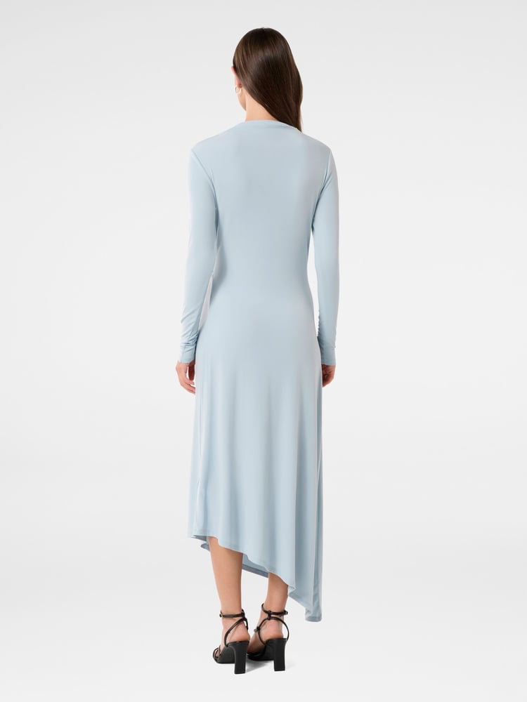 Forever New Blue Ava Twist Waist Midi Dress - Image 2 of 3