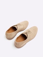 River Island Natural Suede Derby Shoes - Image 4 of 5