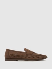 Schuh Reem Woven Loafers - Image 1 of 4