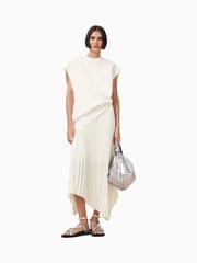AllSaints Cream Leia Harley Dress - Image 1 of 9